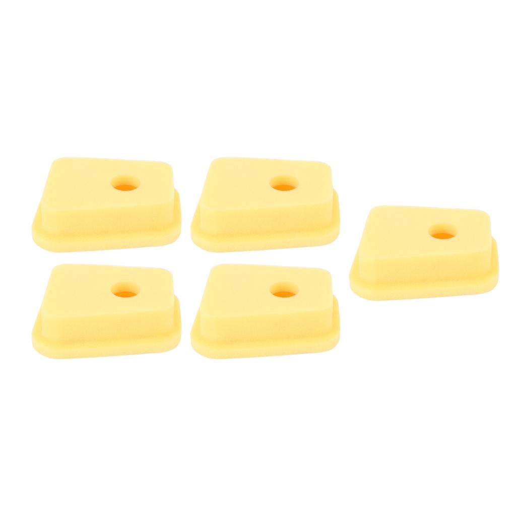 5 Pcs Lawnmower Air Filter Foam High Filtration Efficiency PU Sponge Air Cleaner Foam Filter for LG27987S Lawnmowers