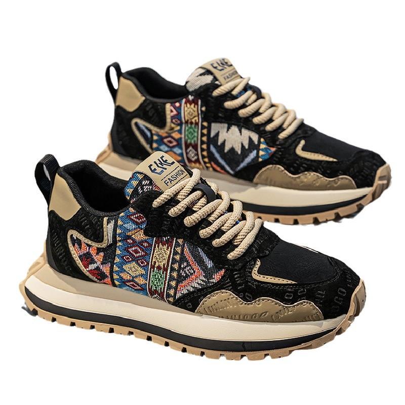 Herren Sneaker Wintermode Marke Senior Sense Alles Casual Forrest Gump Laufen Dicke Sohlen und Erhöhungsschuhe H171