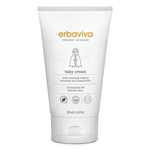 

Erbaviva Baby Cream for the Whole Body, 125ml Tube, Moisturizing for Newborns, Organic, EV2952