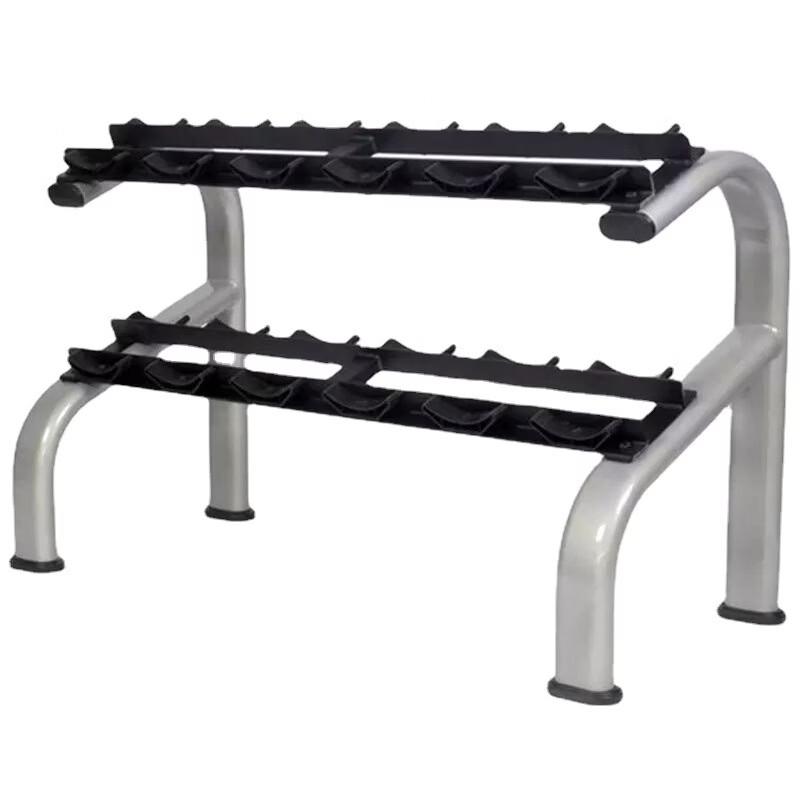 Double-Layer Dumbbell Storage Rack