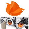 HDBUBALUS Crankcase Fill Funnel Primary Case Oil Fill Oil Filter Funnel Set and Primary Drain Plugs Compatible with Harley Orange
