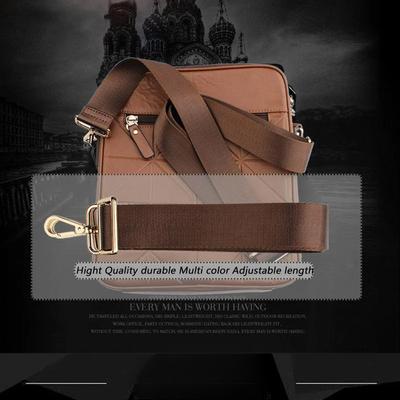 80-140CM Yedek Omuz Çantası Askısı Evrak Çantası Erkekler Crossbody Omuz Çantaları Askısı Ayarlanabilir Siyah Kadın Çanta Aksesuarları