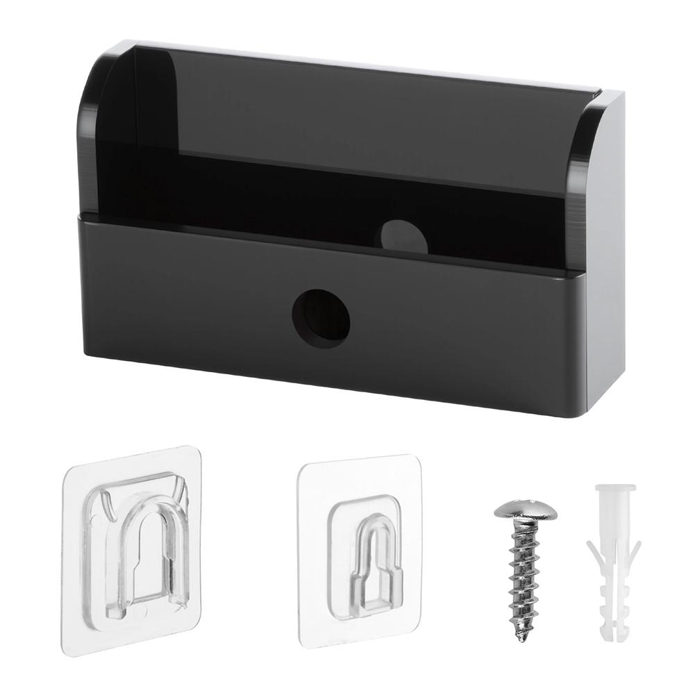 

For Liftmaster Remote Control Fixed Bracket Garage Remote Control Rack Acrylic RC Storage Holder for Car Garage Door Supplies чёрный