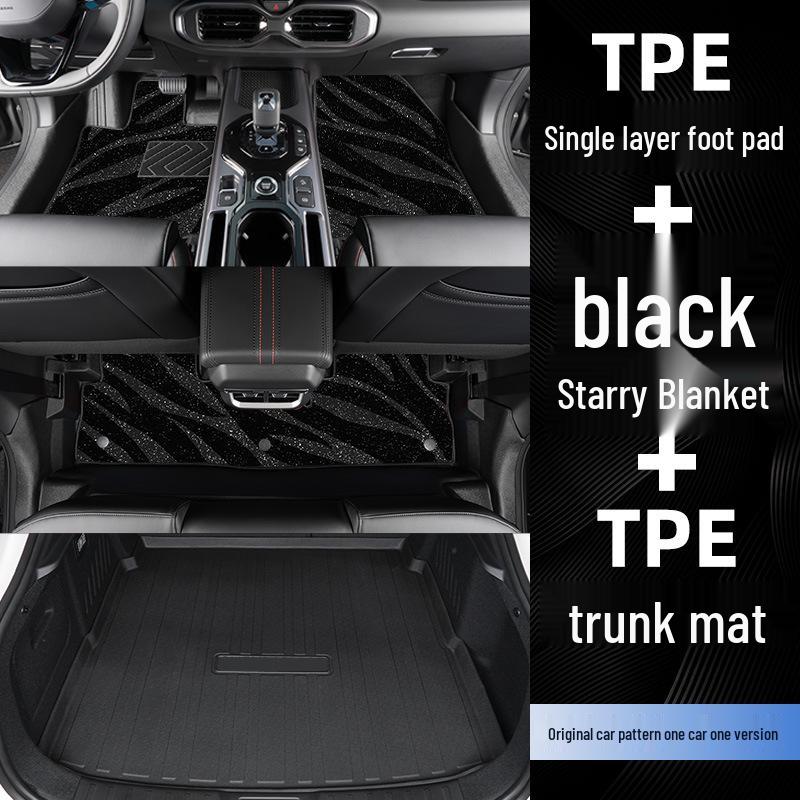 Changan Uni-K 21-24 Dywaniki podłogowe TPE - Pełne pokrycie, Dopasowane na miarę