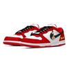 Nike Groß abriebfest, leicht und atmungsaktiv Low-Top-Skateboardschuhe Herren Rot Weiß 355152-150(Team656-)