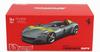 Bburago Ferrari Monza Diecast Car 1/43 Scale FERRARI MONZA SP1 2018 (Silver) Signature Series [Parallel Import]