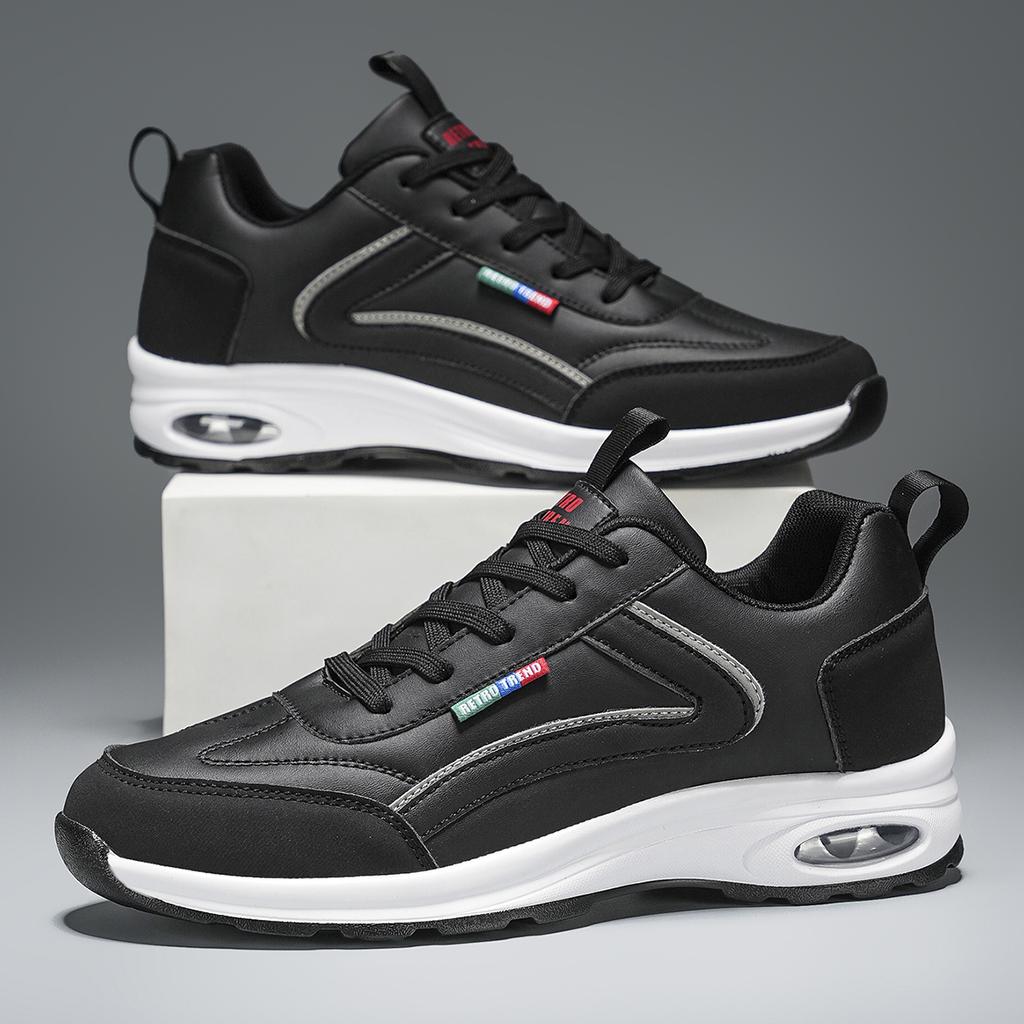 Fashion Men Casual Shoes Comfort Durable Daily Outdoor Walking Shoes Anti Slip Straps Odor Proof Luxurious Business Sneakers