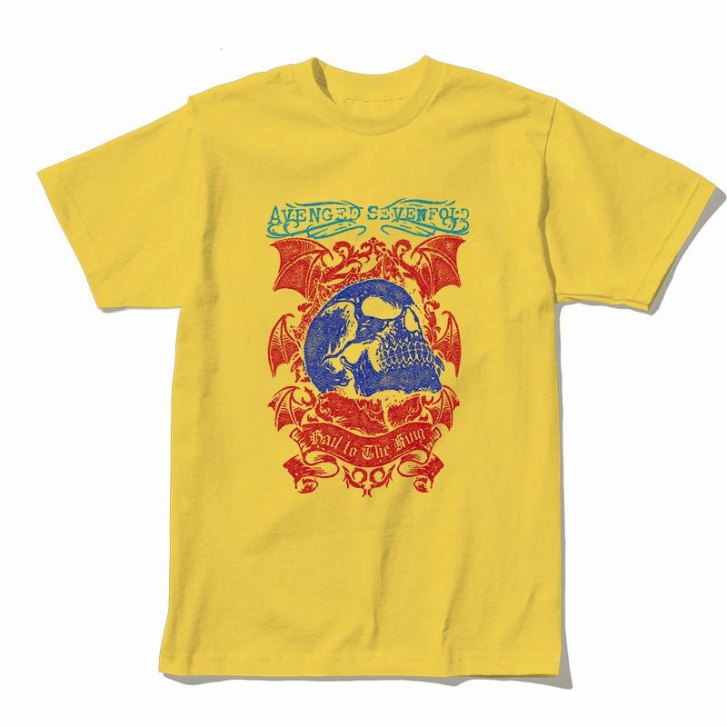 

Coolmind U0006-T2 Exclusive Skull Print Men T Shirt Big Size Unisex Tshirt Big Size Graphic Men Tee Shirts Funny 2XL