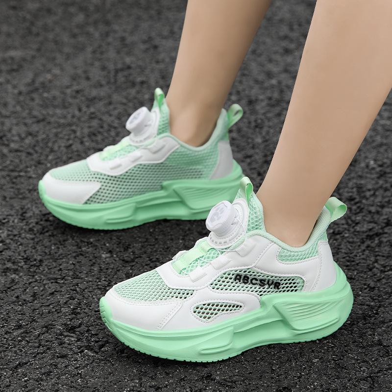 

Детская обувь лето новая дышащая одинарная сетка полая легкая обувь для мальчиков модная повседневная универсальная спортивная обувь для девочек 29