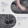 Home Premium Fuzzy Shag Carpet for Hall, Rugs for Living Room, Carpets for Living Room | Machine Washable (16x24 Inch)