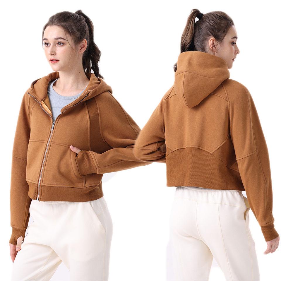 Uarun Women's Loose Fleece Yoga Hoodie