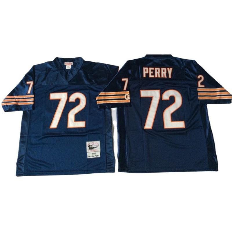 Chicago Bears Retro NFL Football Jersey Men Women Cotton Embroidered Sports Fan Apparel Wear