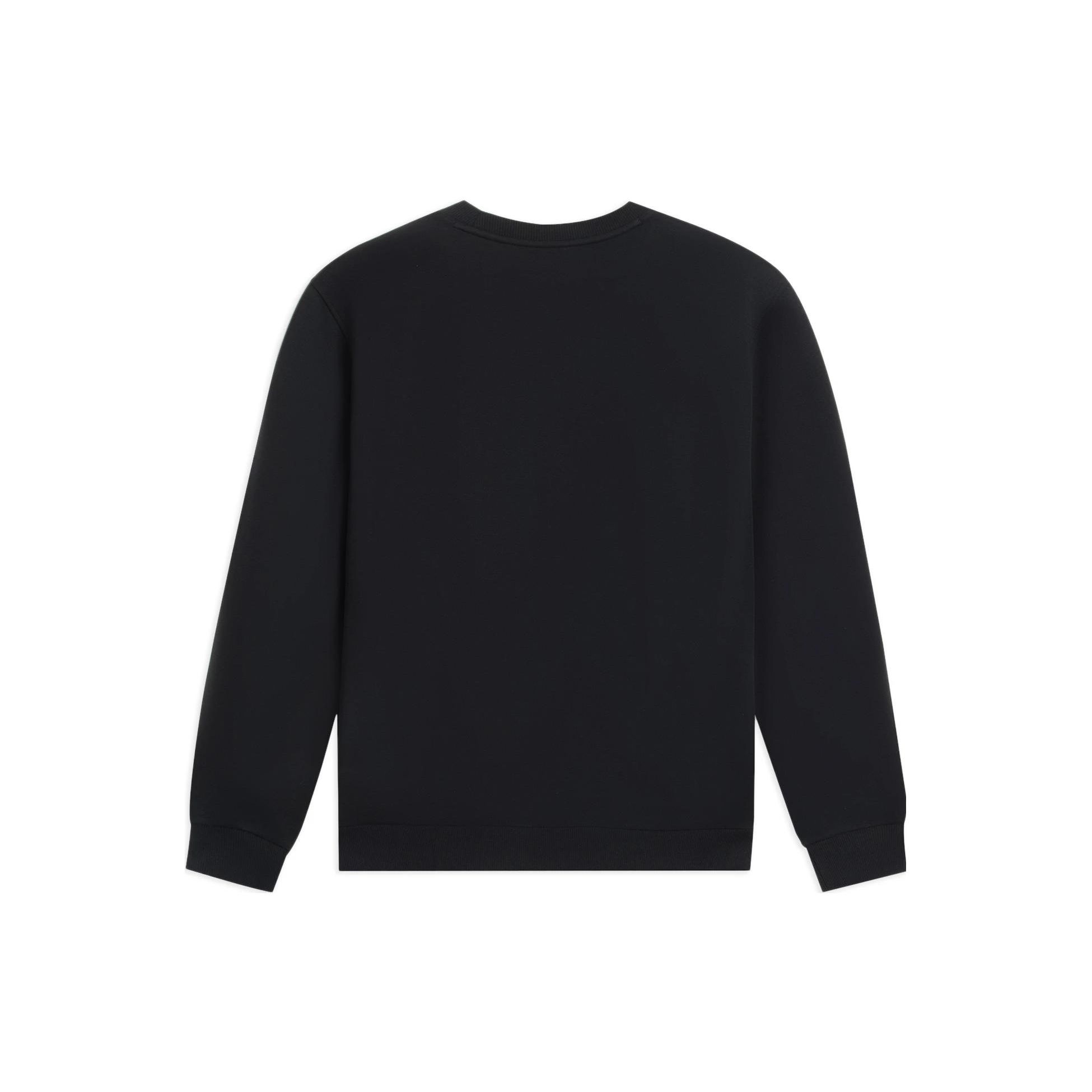 Li-Ning Badfive Basketball Series однотонный пуловер с принтом баскетбольного кольца — фото 2