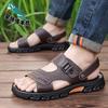 Casual dual-purpose outer wear sandals 2025 new summer breathable non-slip beach shoes men's shoes