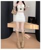 2025 Autumn Korean Sweet & Spicy Layered Lace Pleated Mini Skirt for Women
