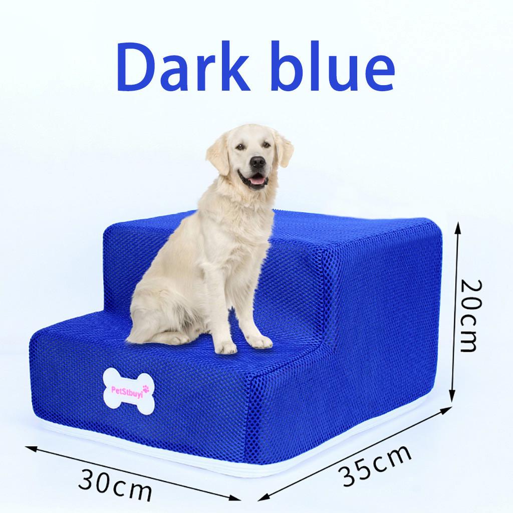 Buy New Breathable Mesh Foldable Pet Stairs Detachable Pet Bed Cat Dog