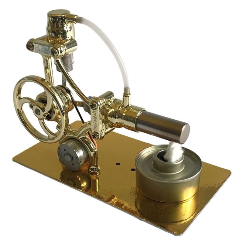 Physics Experiment Model Educational Metal Toy Stirling Engine Model Toy Perfect for Demonstrations & Classroom Props