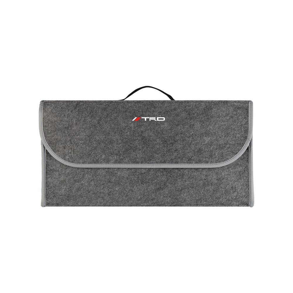 Auto Weiche Filz Aufbewahrungstasche Organizer Autos Faltbare Kofferraumtasche für Toyota Trd GR C-hr Prado Rav4 Yaris Hilux Prius Avensis Corolla Camry