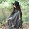 6 Colors Autumn Outstreet Warm Out Street Loose Knitwear With Tassels Knitted Poncho Cloak Casual Bat Sleeves Striped Pullovers