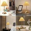 LED Table Lamp Creative Atmosphere Desk Lamp USB Rechargeable Table Lamp Vintage Bedroom Bedside Study Decorative Night Lights