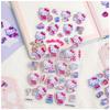 New Sanrio 3D Three-dimensional Cute Stickers Hello Kitty Kuromi Melody Decorative Cups Book Creative Rewards Bubble Stickers