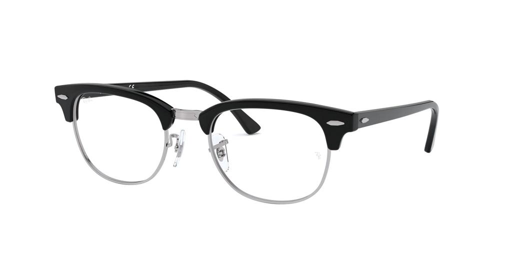 Glasses 0RX5154 CLUBMASTER 2000 SHINY BLACK Japan 51 [Ray-Ban] (FREE Size)
