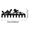 Castle Dragon Key Hanger Durable Metal Space Saving Design Modern Hallway Decor Housewarming Gift