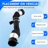 A16P-Auto-Klimaanlagenrohr Heizung Wasserschlauch 6466WF Für 308 3008 RCZ Citroen C4 DS 200P