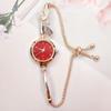 Fashion Cute Women Steel Bracelet Watch Adjustable Quartz Wristwatches Elegant Gold Small Dial Bracelet Watches Wholesale