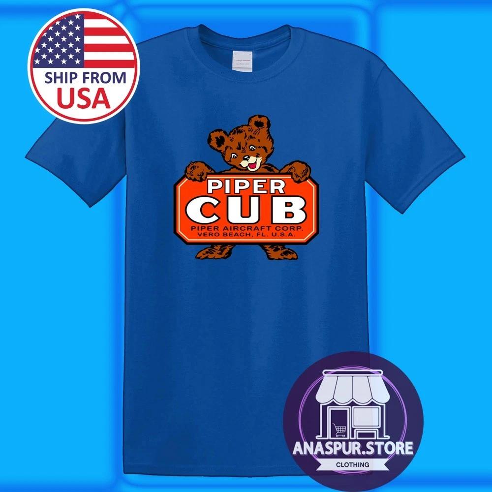 Piper Cub Men s Blue Size S-5XL 3XL