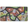 Partykindom Construction Theme Kids Carpet Playmat Engineering Playing Rug Educational Scene Map Floor Cushion With Alloy Pull Back Vehicles 170 X 90