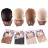 6Pieces (3Packs) Wig Cap Fashion Stretchable Navel Hair Net 2Pcs/Pack Stocking Wig Caps Free Size Nylon Mesh Wave Cap