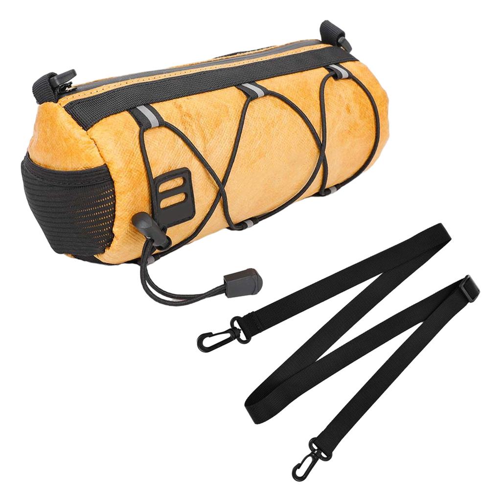 Bicycle Wear Resistant Pouch Bicycle Handlebar Bag Head Bag for Road Bikes Outdoor Riding Bicycling Folded Bikes