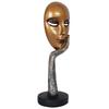 Presents New Lady Face Golden Showpiece, Perfect for Living Room, Entrance of Your Home or Office