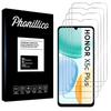 Tempered Glass for Honor X5c Plus [Pack 4] Screen Protector Glass Film Phonillico®
