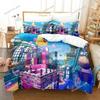 Ninjala New Bedding Set Single Twin Full Queen King Size Bed Set Adult Kid Bedroom Duvet Cover Sets 3D Print Game Anime