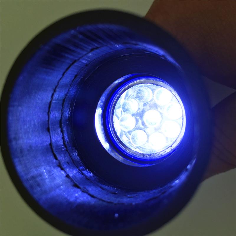 Incubator Eggtester Egg Candling Lamp 9 LED Super Cold Incubation Equipment Chicken Tool  LED Eggtester Egg Light 1Pc