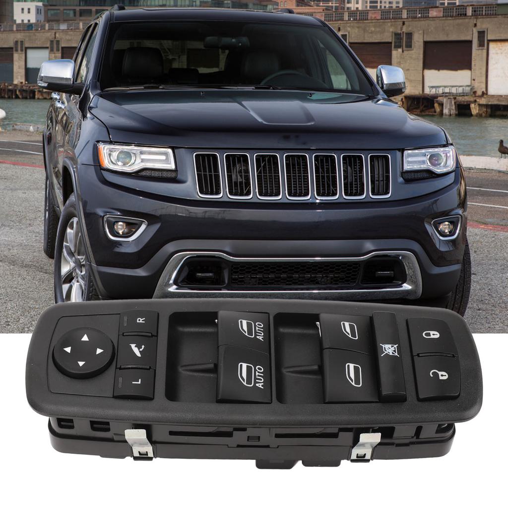 Driver Side Master Power Window Switch Smooth Control 68184803AC for Grand Cherokee 2014 to 2018