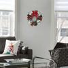 Red Berry Christmas Wreath 20/30/40cm Window Hanging Decor Pendant Xmas Tree Garland  Shopping Mall
