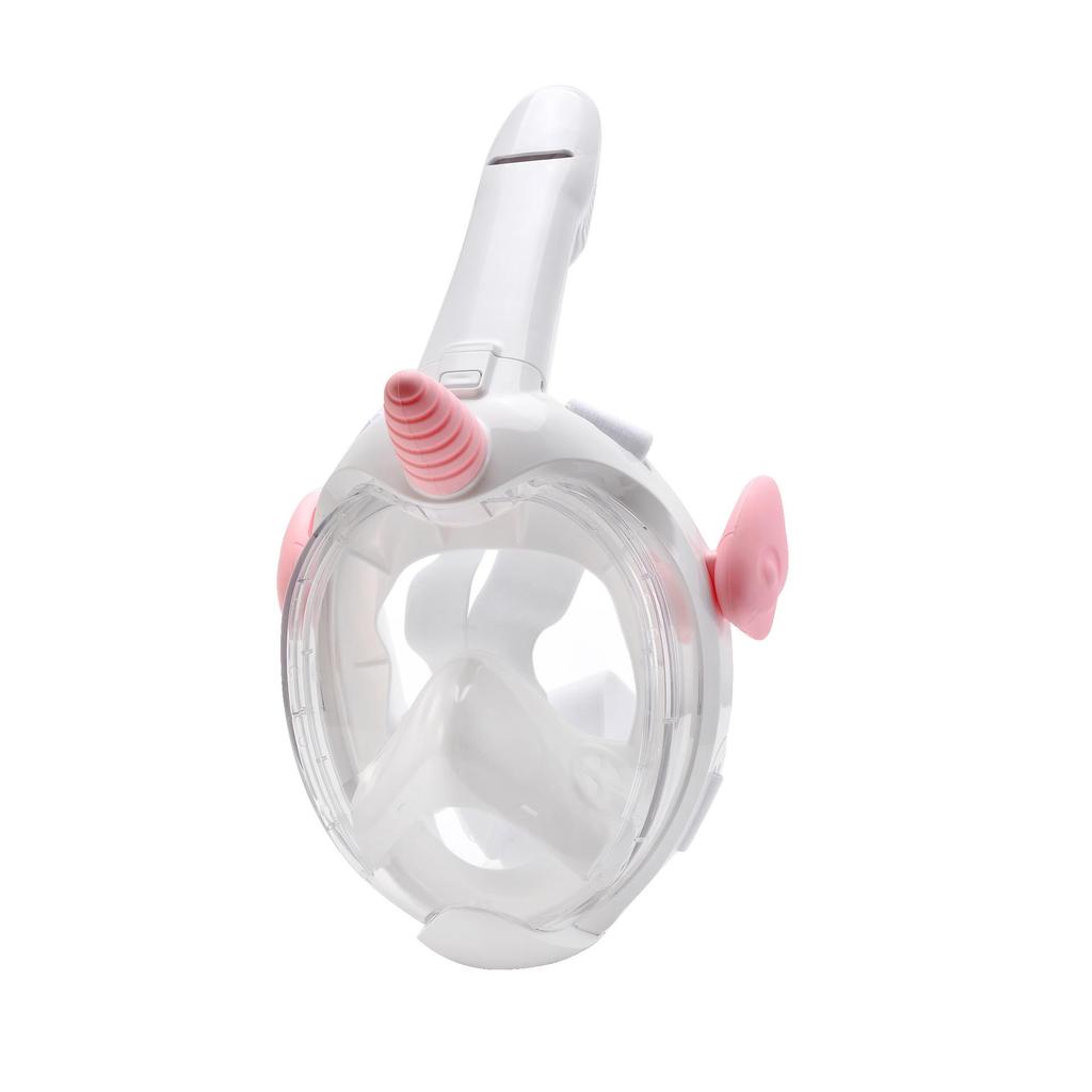 Silicone Diving and Snorkeling Set with GoPro-Compatible Swim Goggles