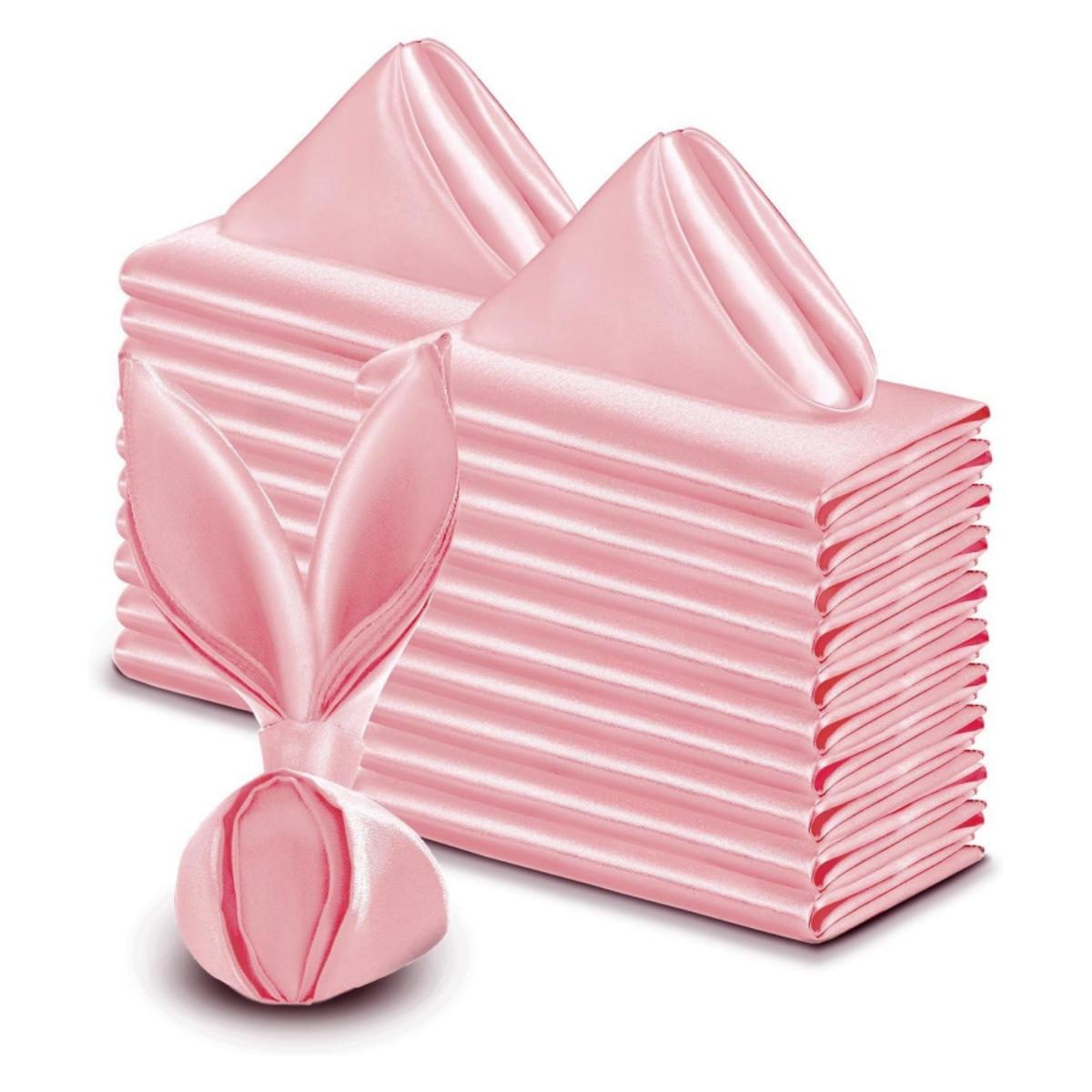 

1 шт салфетка атласная лицо рот ткань замок край сплошной цвет ресторан отель квадрат свадебное украшение 30x30cm