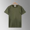 T-shirt de sport pour homme Taille européenne Manches courtes Col rond Séchage rapide Respirant