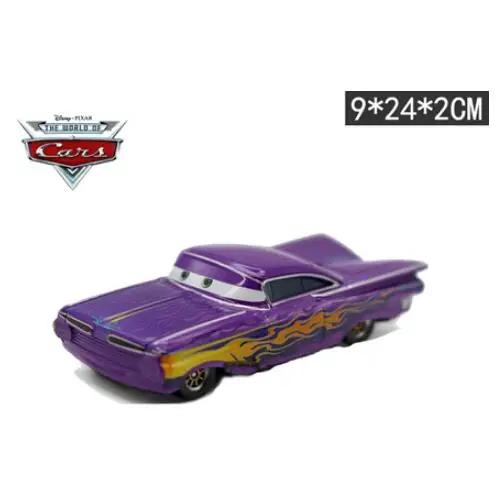 Disney Pixar Car 2 Lightning McQueen Finn McMissile Luigi Guido Sheriff Mater Flo 1:55 Die Cast Metal Alloy Children's Toy Car