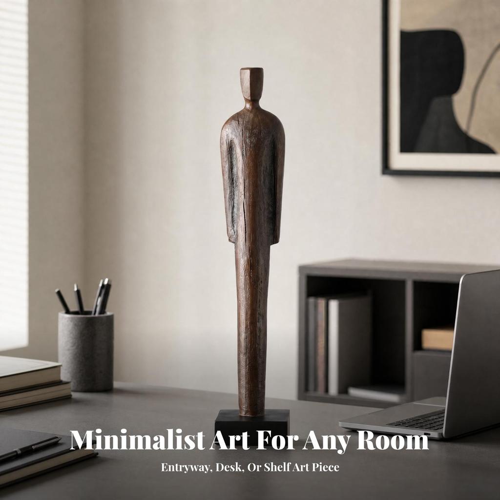Human Figure Ornament Modern Abstract Sculpture Figurine Artistic Decor