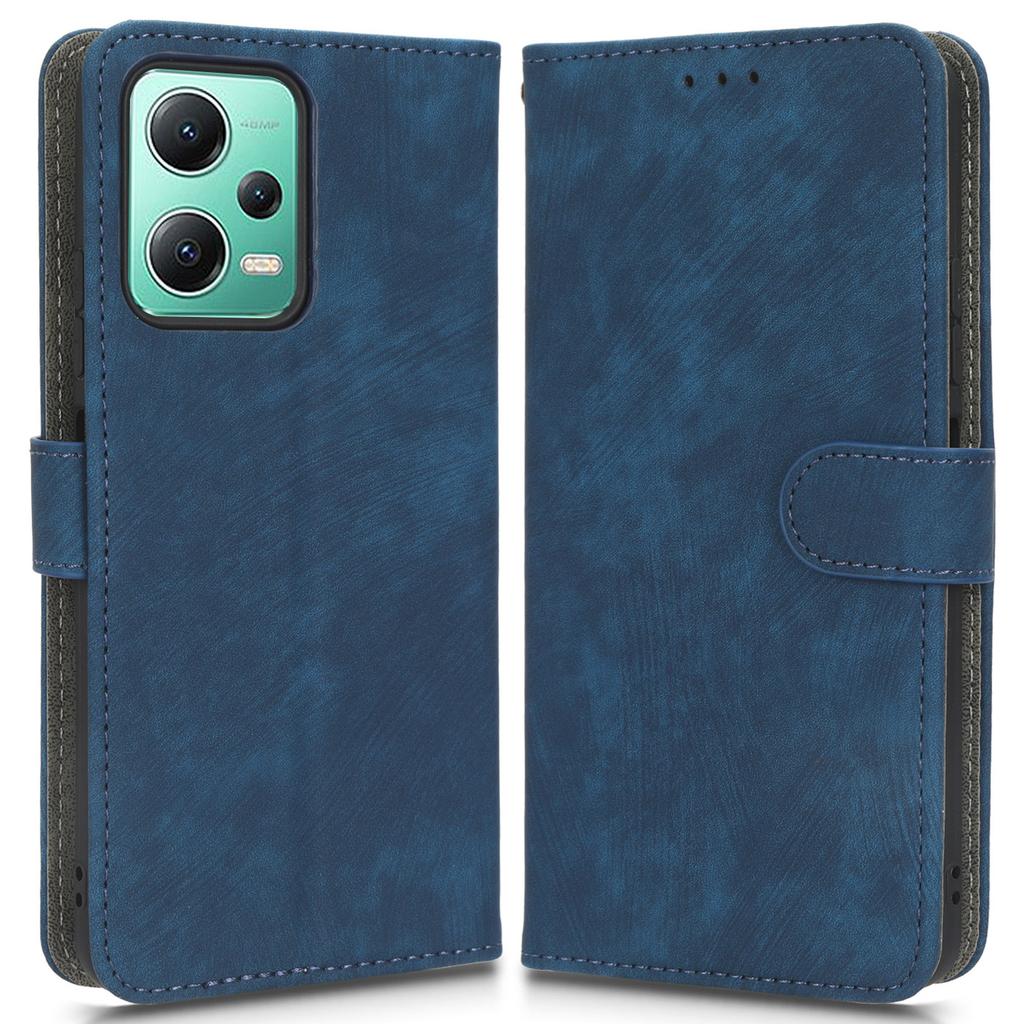 For Xiaomi Redmi Note 12 5G (Global)/(India)/(China)/Poco X5 5G Full Coverage RFID Blocking Leather Phone Case Stand Wallet Phone Shell