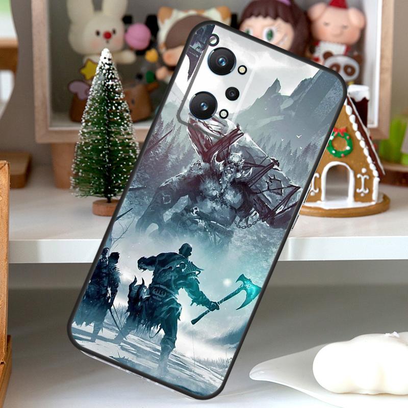 God of War For OPPO Realme C55 C35 C33 C31 C30 C25 C21Y C11 GT Neo 5 3T 2T Realme 10 9 11 Pro Plus Case