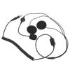 Helmet Headset Microphone Portable Dynamic Noise Reduction 2 Meters Extension Cord Full Face Helmet