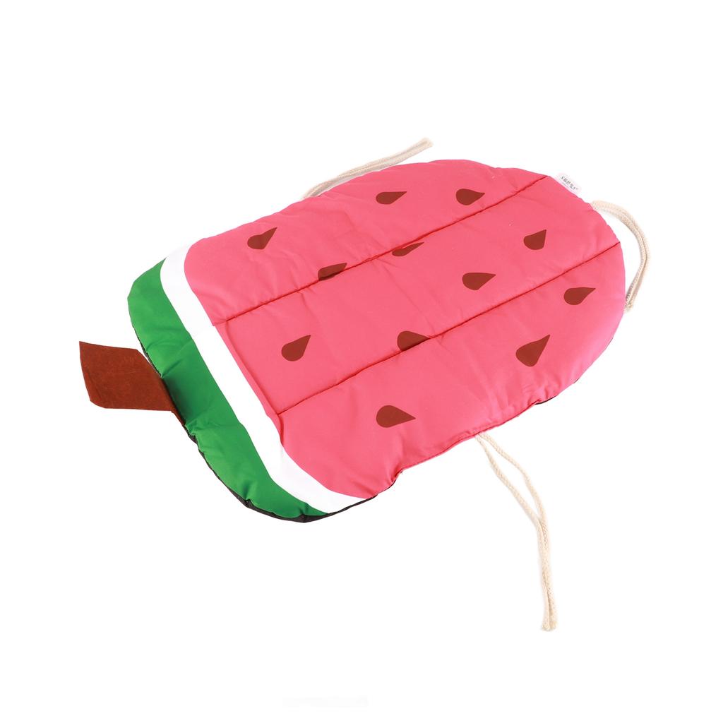 Haustierkissen HD-Druck Niedlich Weich Bequem Universelles Haustierbett Hundematte für Zuhause Outdoor Wassermelone