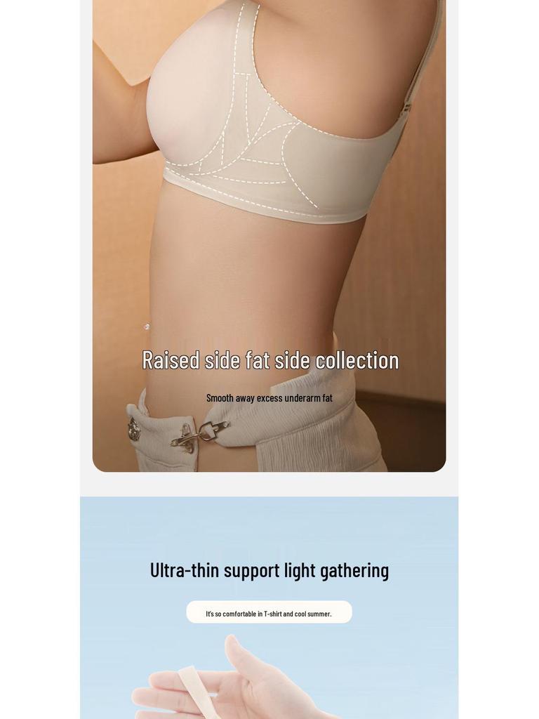 Nahtloser atmungsaktiver bügelloser BH für kleine Brüste - Bequeme Sommerpassform