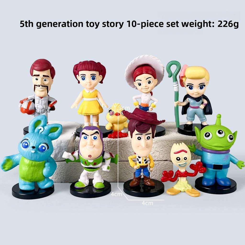 Toy Story Pvc Action Figures Set With Collectible Characters For Kids And Collectors